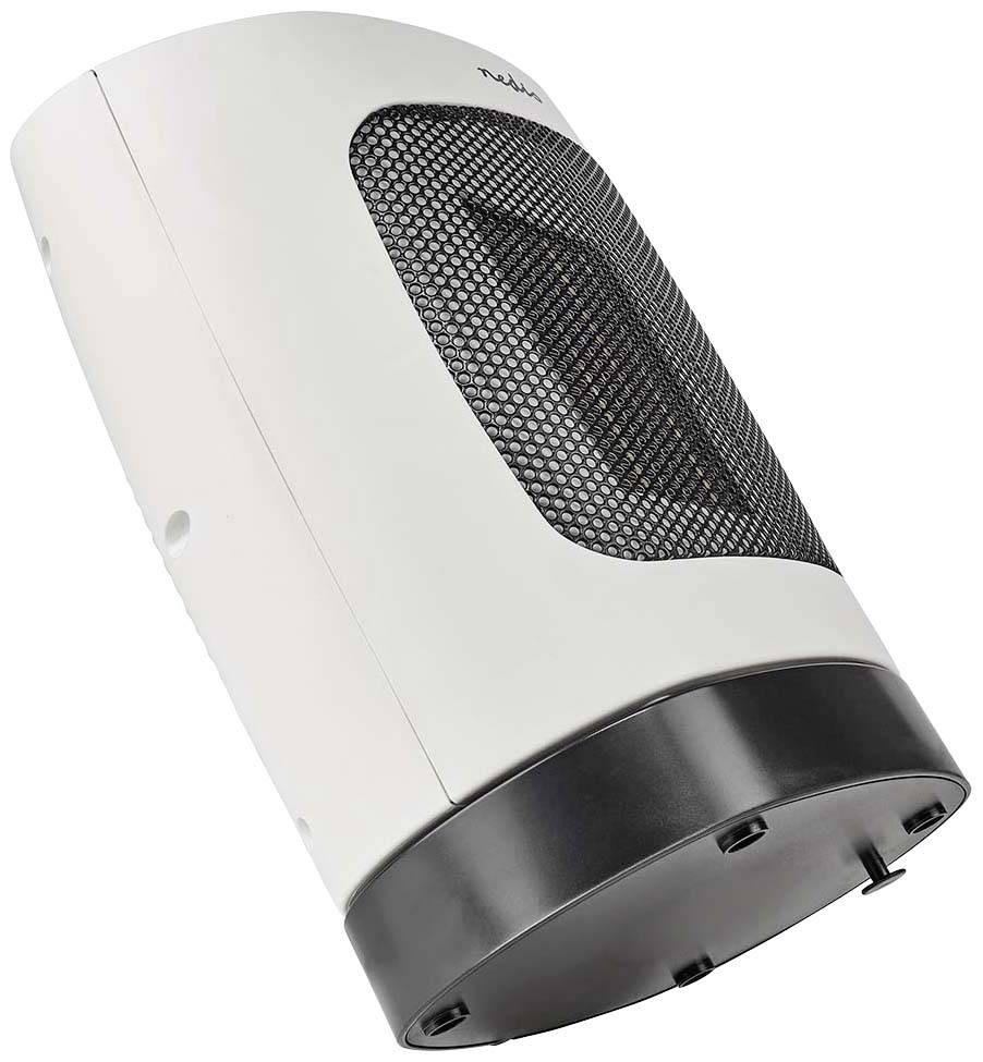 Nedis HTFA19WT Keramik-Heizlüfter HTFA19WT 20 m² Weiß, Grau