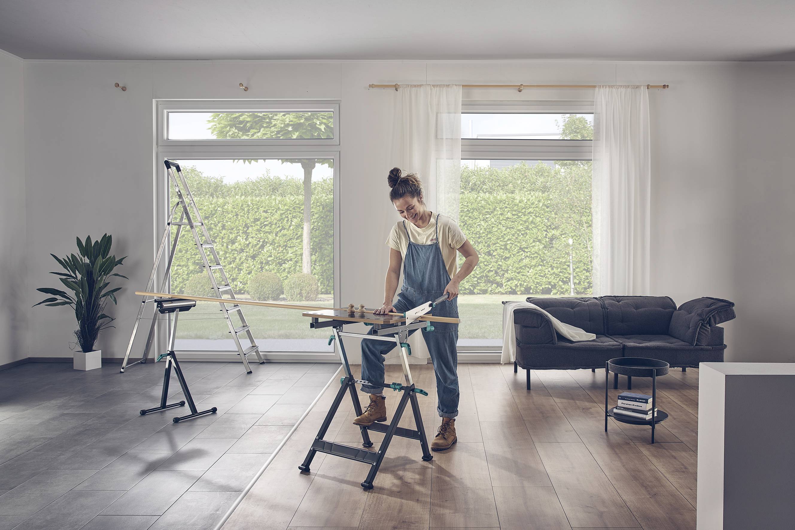 Wolfcraft 6870000 Spann- und Arbeitstisch MASTER 650 ERGO 13.1kg