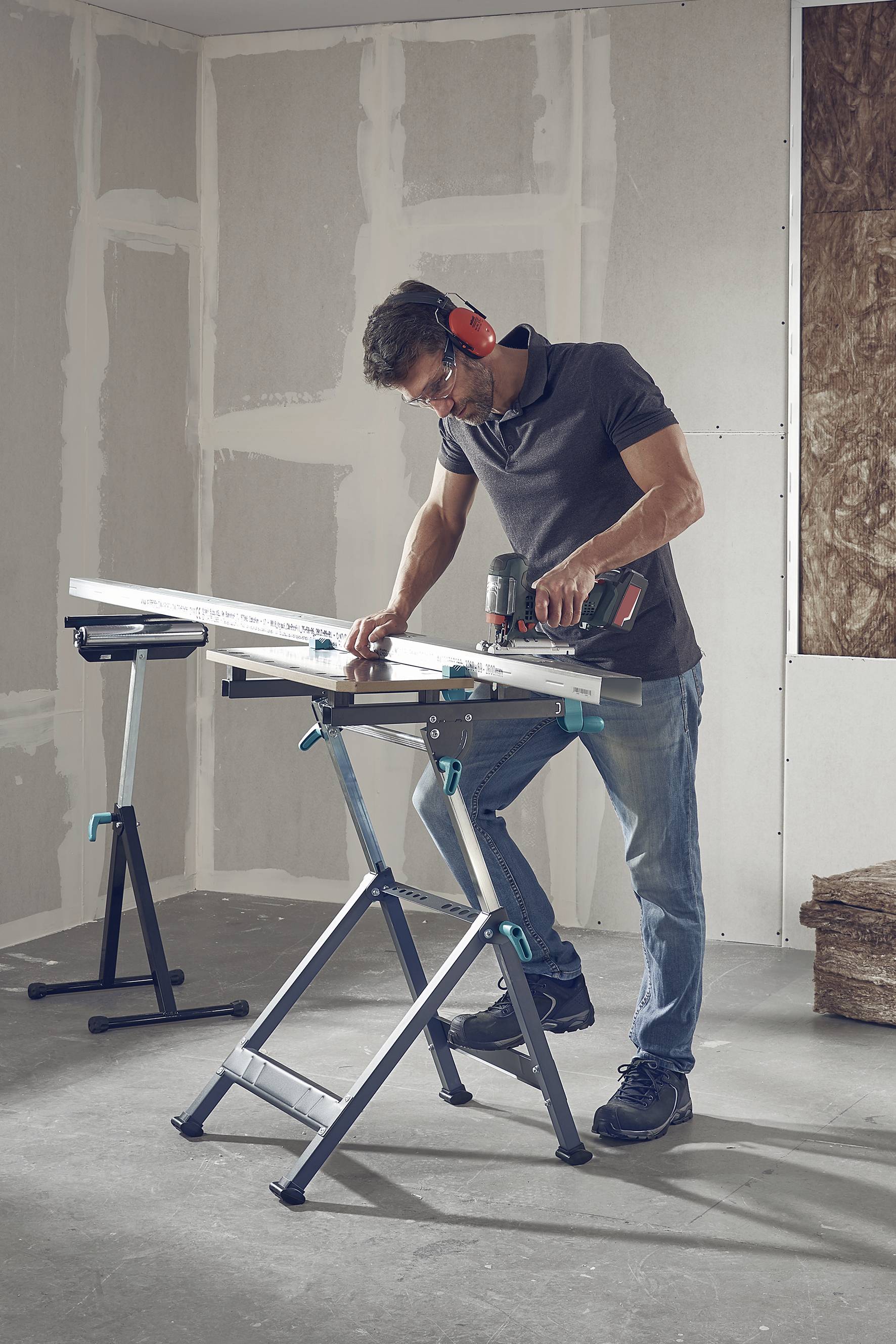 Wolfcraft 6870000 Spann- und Arbeitstisch MASTER 650 ERGO 13.1kg