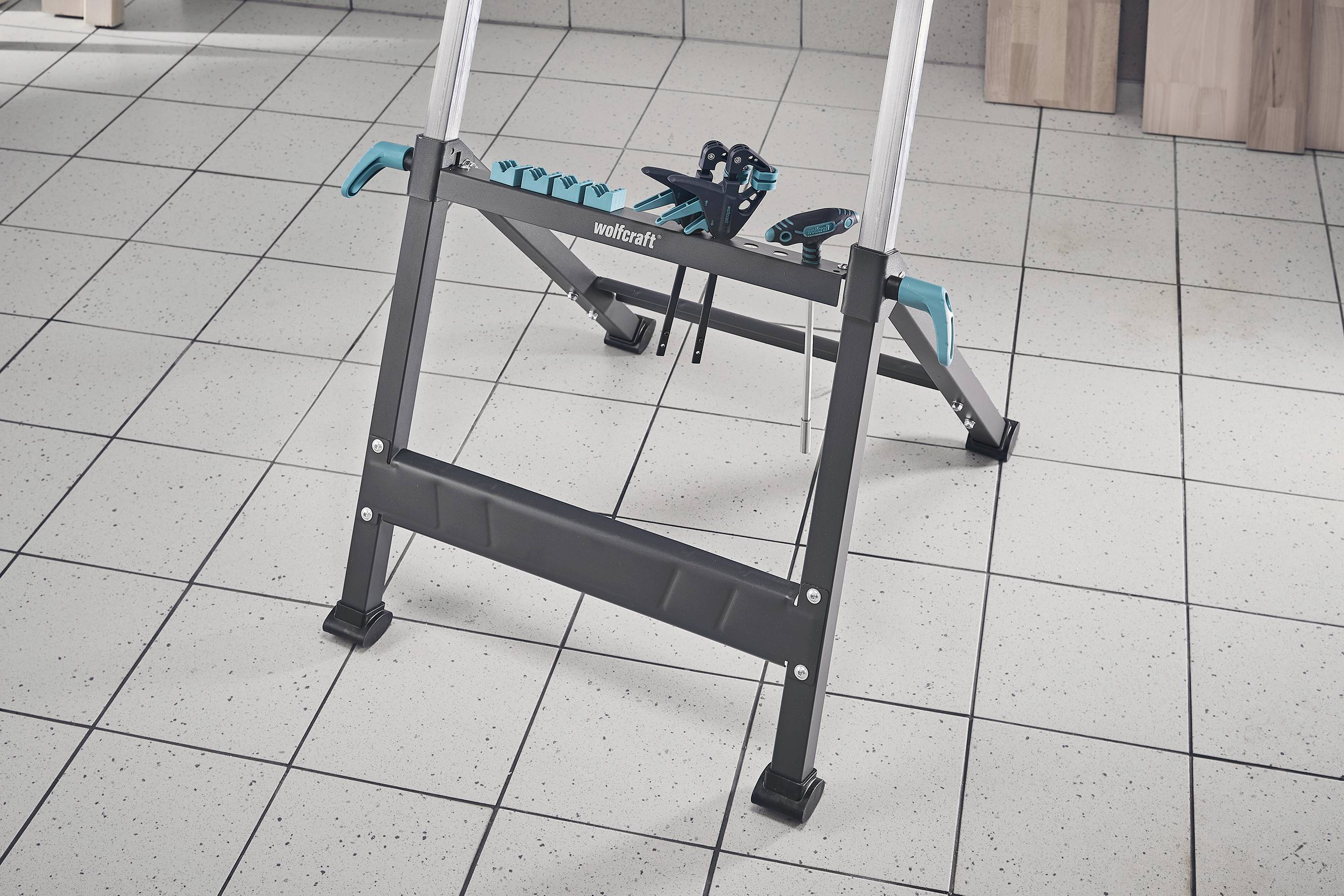 Wolfcraft 6870000 Spann- und Arbeitstisch MASTER 650 ERGO 13.1kg