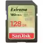 SanDisk Extreme SDXC-Karte 128GB Class 10 UHS-I stoßsicher, Wasserdicht SanDisk Extreme SDXC-Karte 128GB Class 10 UHS-I stoßsicher, Wasserdicht