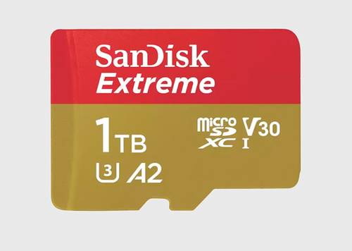 SanDisk Extreme microSDXC Karte 1024GB UHS Class 3stoßsicher, Wasserdicht  - Onlineshop Voelkner