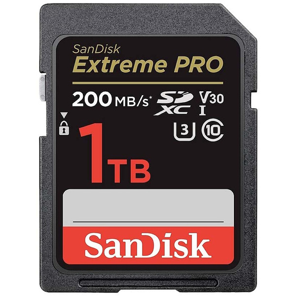 SanDisk Extreme PRO Carte SDXC 1000 GB Class 10 UHS-I résistance aux chocs, étanche