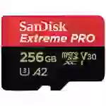 SanDisk Extreme PRO microSDXC-Karte 256GB Class 10, UHS-I, v30 Video Speed Class stoßsicher, Wasserdicht SanDisk Extreme PRO microSDXC-Karte 256GB Class 10, UHS-I, v30 Video Speed Class stoßsicher, Wasserdicht