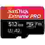SanDisk Extreme PRO microSDXC-Karte 512GB Class 10 UHS-I stoßsicher, Wasserdicht