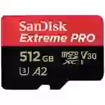SanDisk Extreme PRO microSDXC-Karte 512GB Class 10, UHS-I, v30 Video Speed Class stoßsicher, Wasserdicht SanDisk Extreme PRO microSDXC-Karte 512GB Class 10, UHS-I, v30 Video Speed Class stoßsicher, Wasserdicht