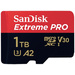 SanDisk Extreme PRO microSDXC-Karte 1 TB Class 10, UHS-I, v30 Video Speed Class stoßsicher, Wasserd