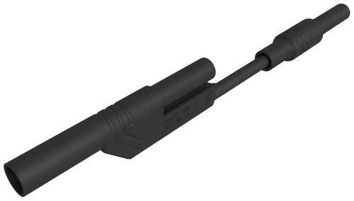 Hirschmann Test & Measurement MAL 2800 S sw Sicherheits-Messleitung 4 mm Sicherheits-Stecker 4 mm S