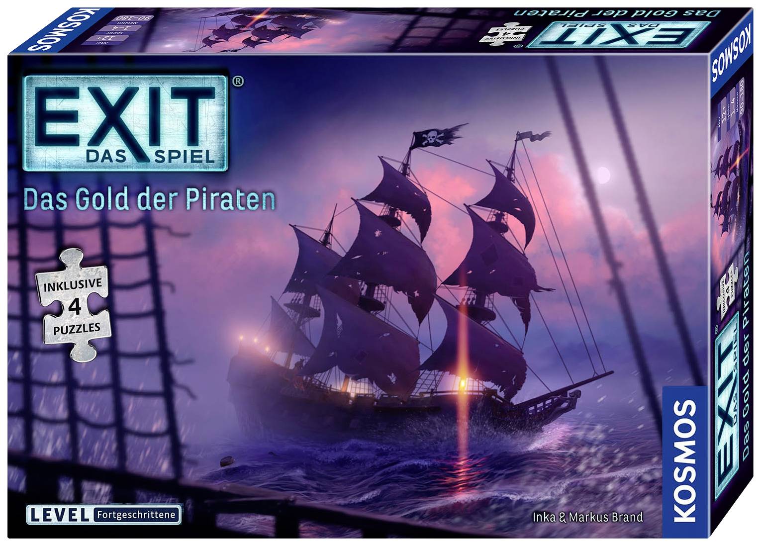 Kosmos EXIT® - Das Spiel + Puzzle: Das Gold der Piraten (F) 683108 Anzahl Spieler (max.): 4