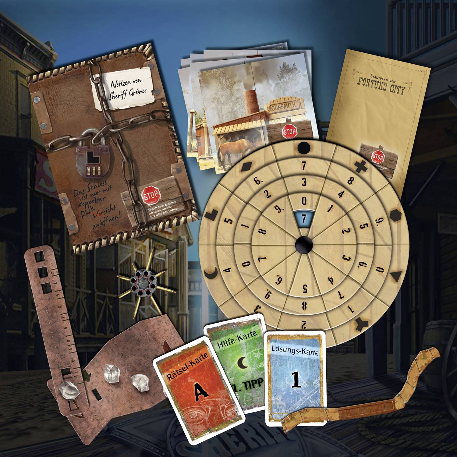 Kosmos EXIT® - Das Spiel: Die Entführung in Fortune City (F) 680497 Anzahl Spieler (max.): 4