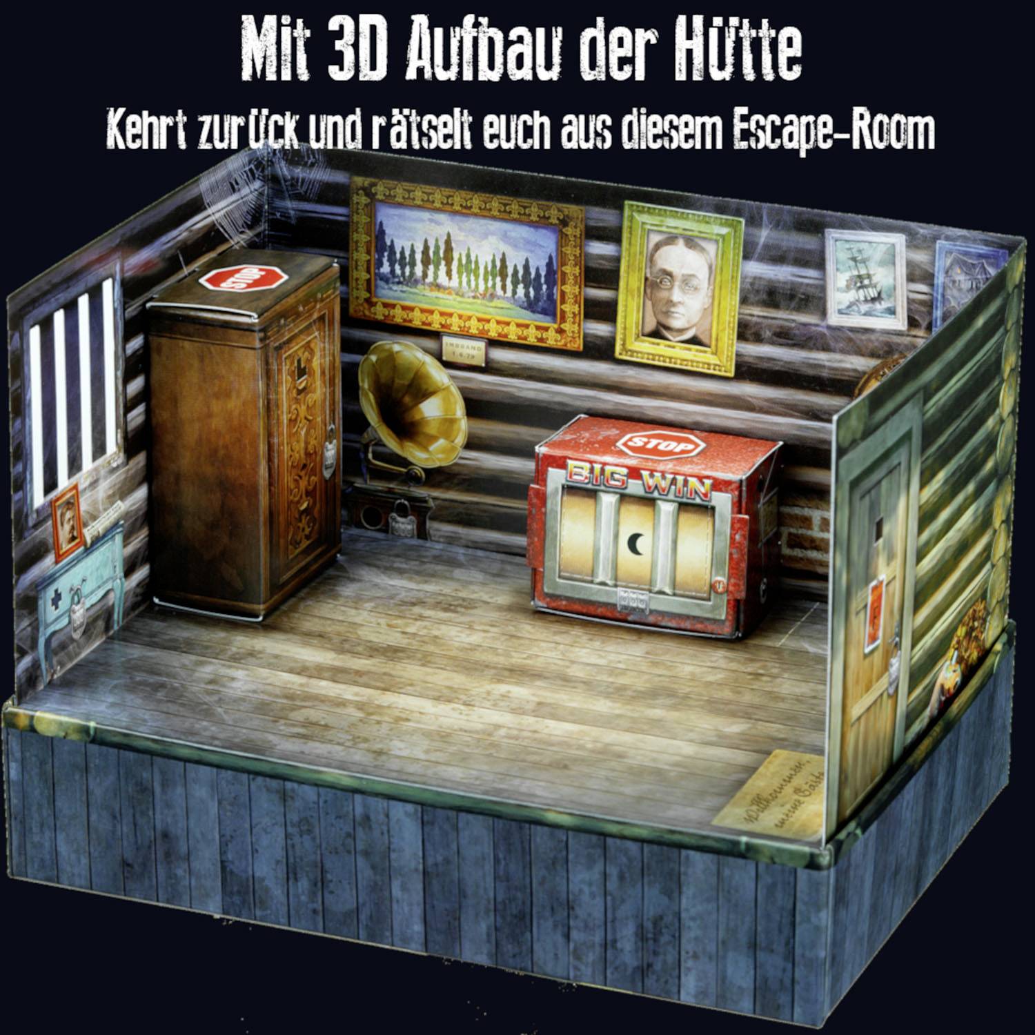 Kosmos EXIT® - Das Spiel: Die Rückkehr in die verlassene Hütte (F) 680503 Anzahl Spieler (max.): 4