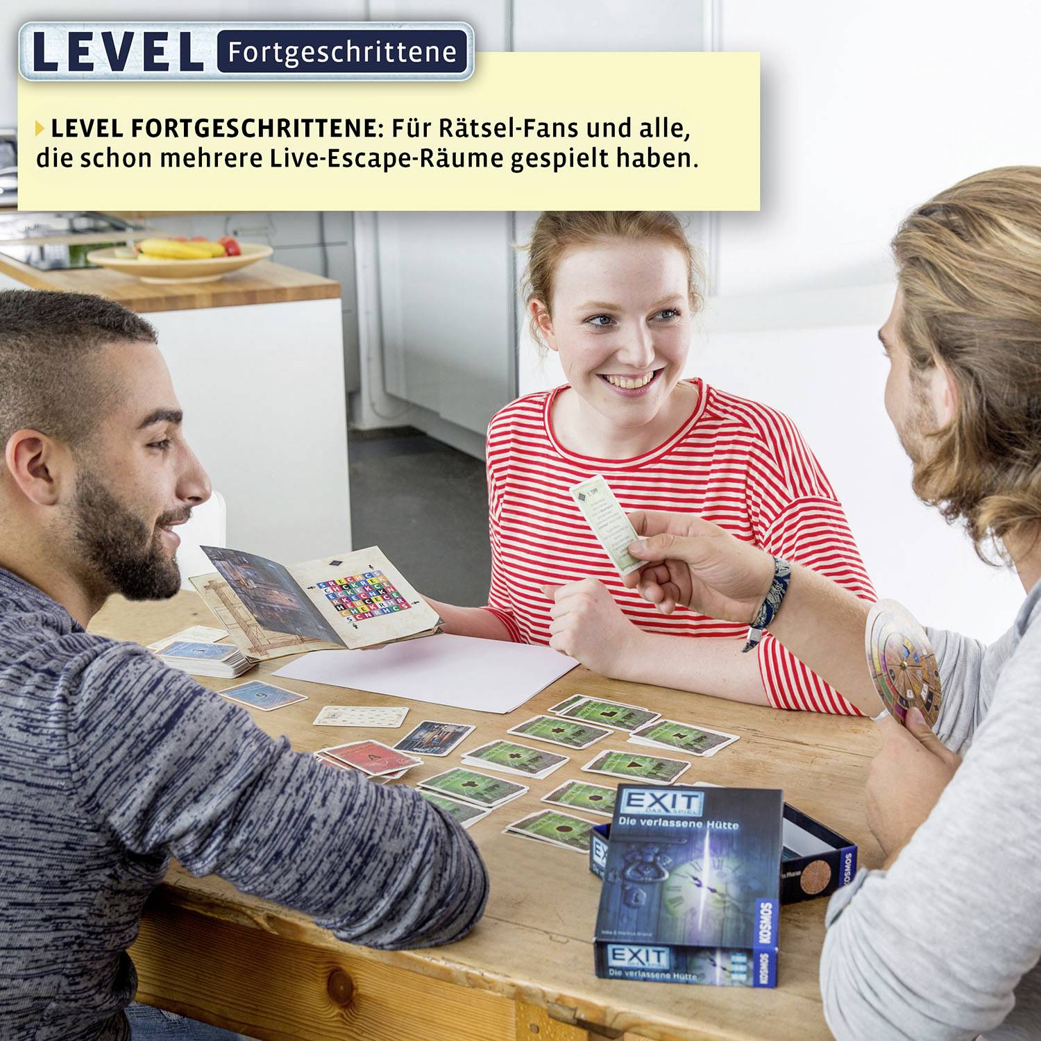 Kosmos EXIT® - Das Spiel: Die Rückkehr in die verlassene Hütte (F) 680503 Anzahl Spieler (max.): 4