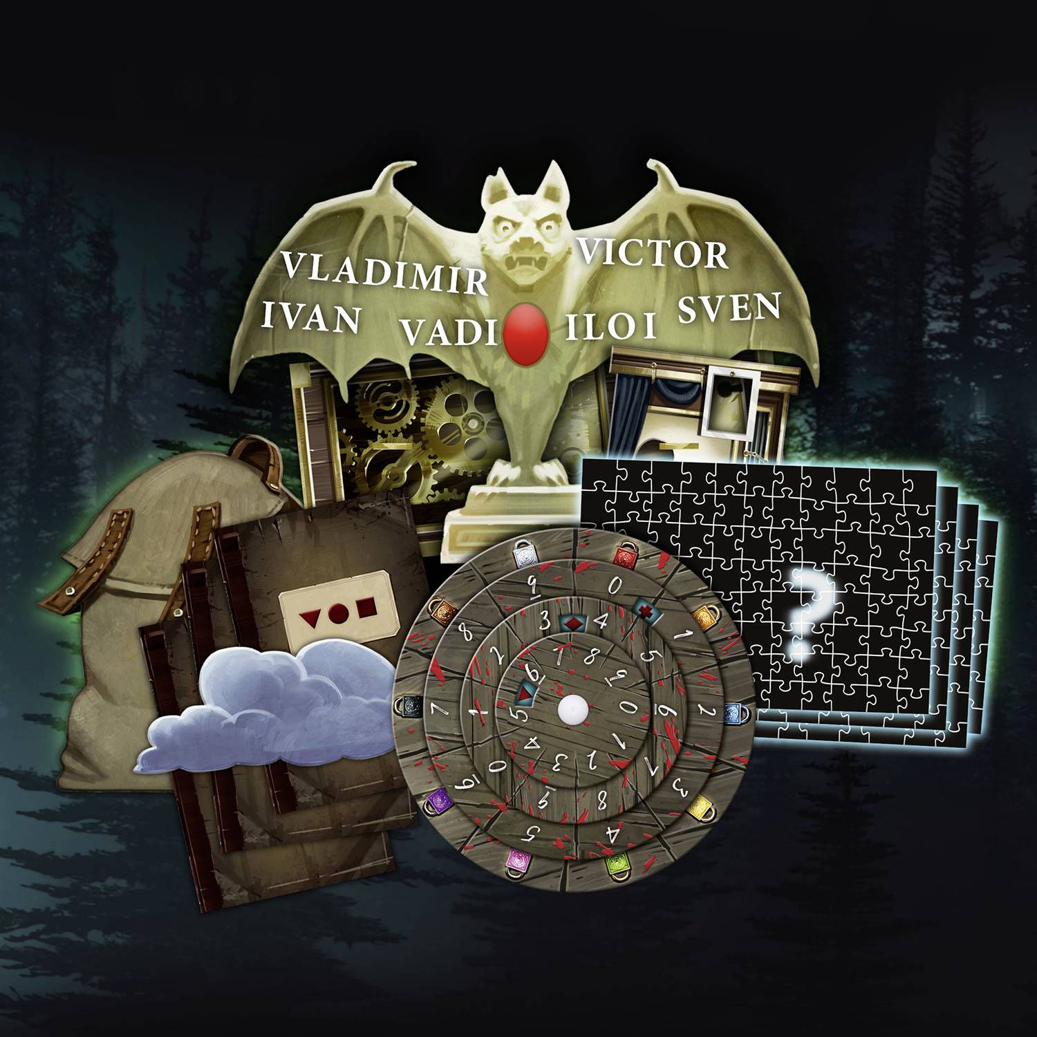 Kosmos EXIT® - Das Spiel + Puzzle: Das dunkle Schloss (E) 680787 Anzahl Spieler (max.): 4