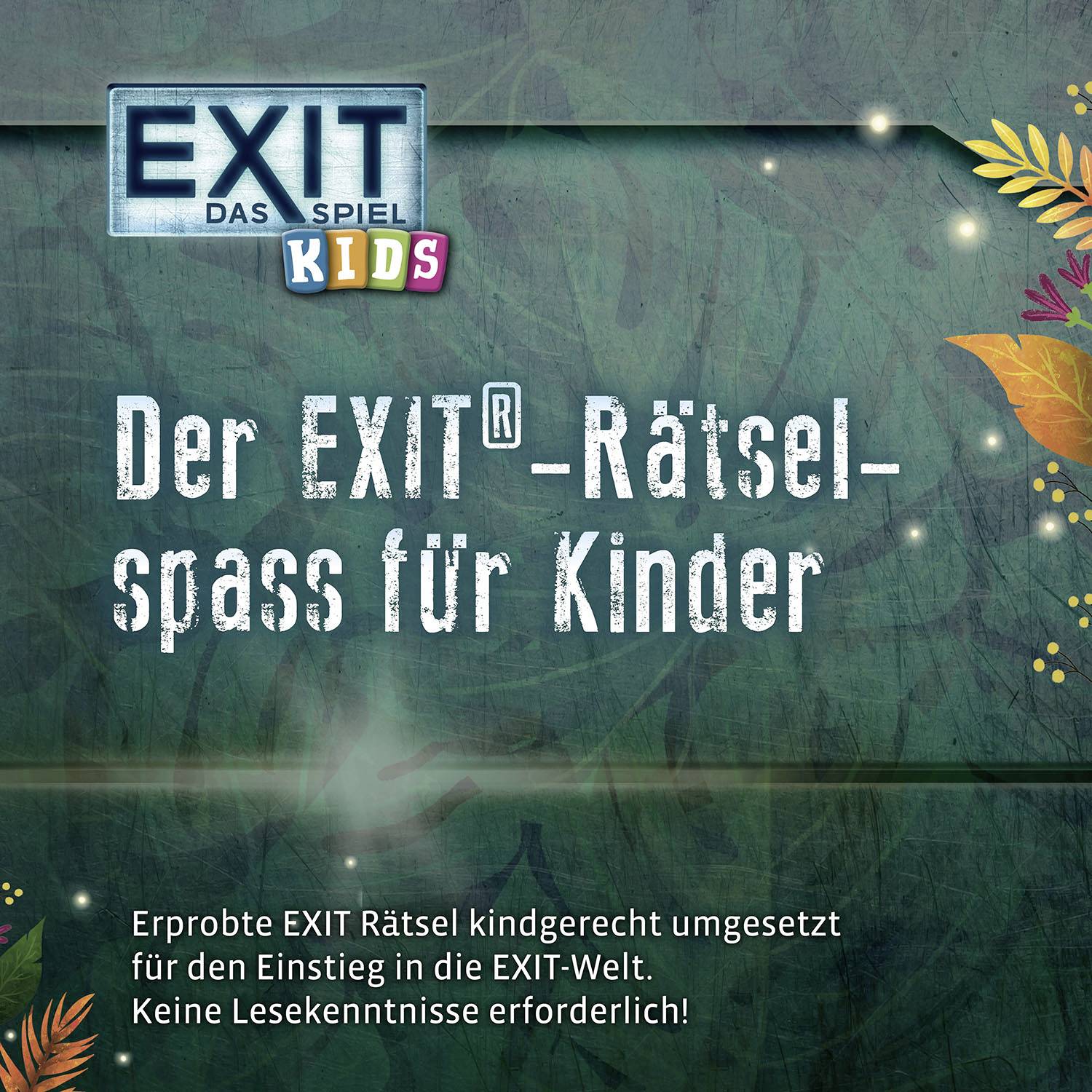 Kosmos EXIT® - Das Spiel Kids: Rätselspaß im Dschungel 683375 Anzahl Spieler (max.): 4