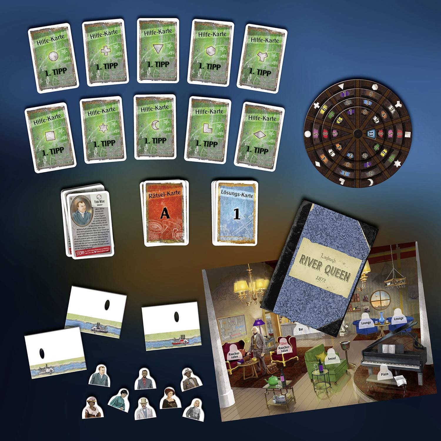 Kosmos EXIT® - Das Spiel: Der Raub auf dem Mississippi (F) 691721 Anzahl Spieler (max.): 4