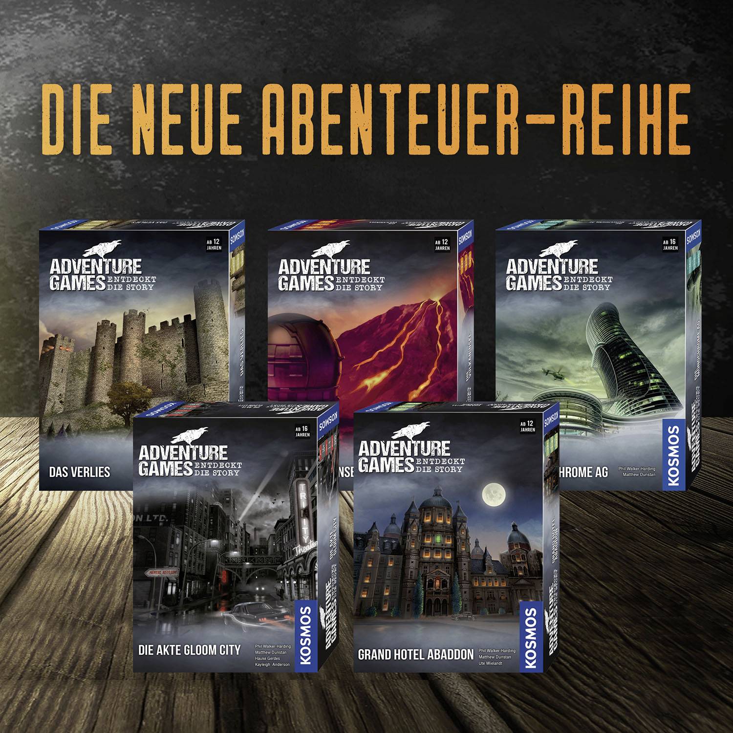 Kosmos Adventure Games - Grand Hotel Abaddon 693190 Anzahl Spieler (max.): 4