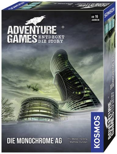 Kosmos Adventure Games - Die Monochrome AG 695132 Anzahl Spieler (max.): 4