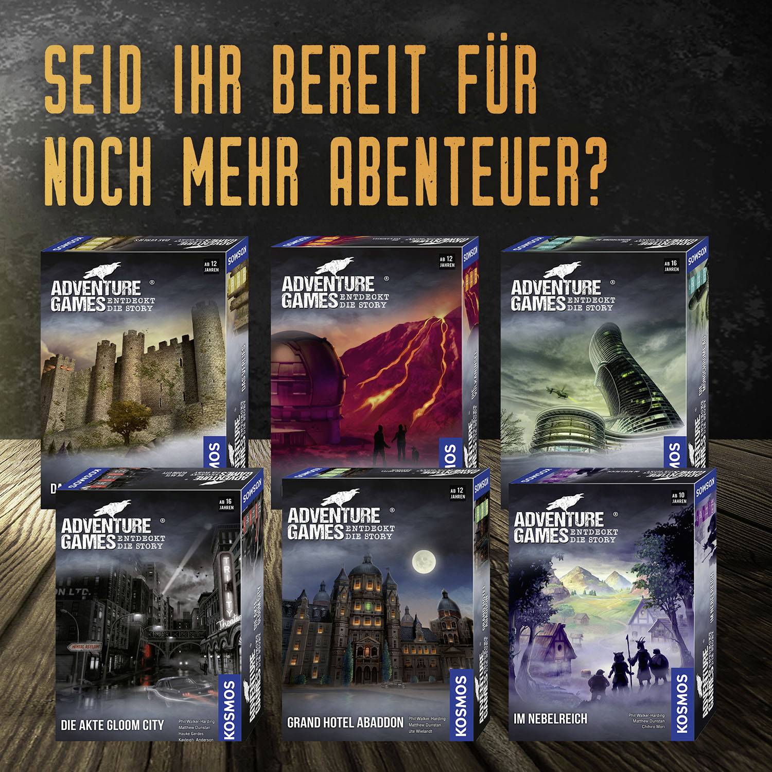 Kosmos Adventure Games - Im Nebelreich 695194 Anzahl Spieler (max.): 4