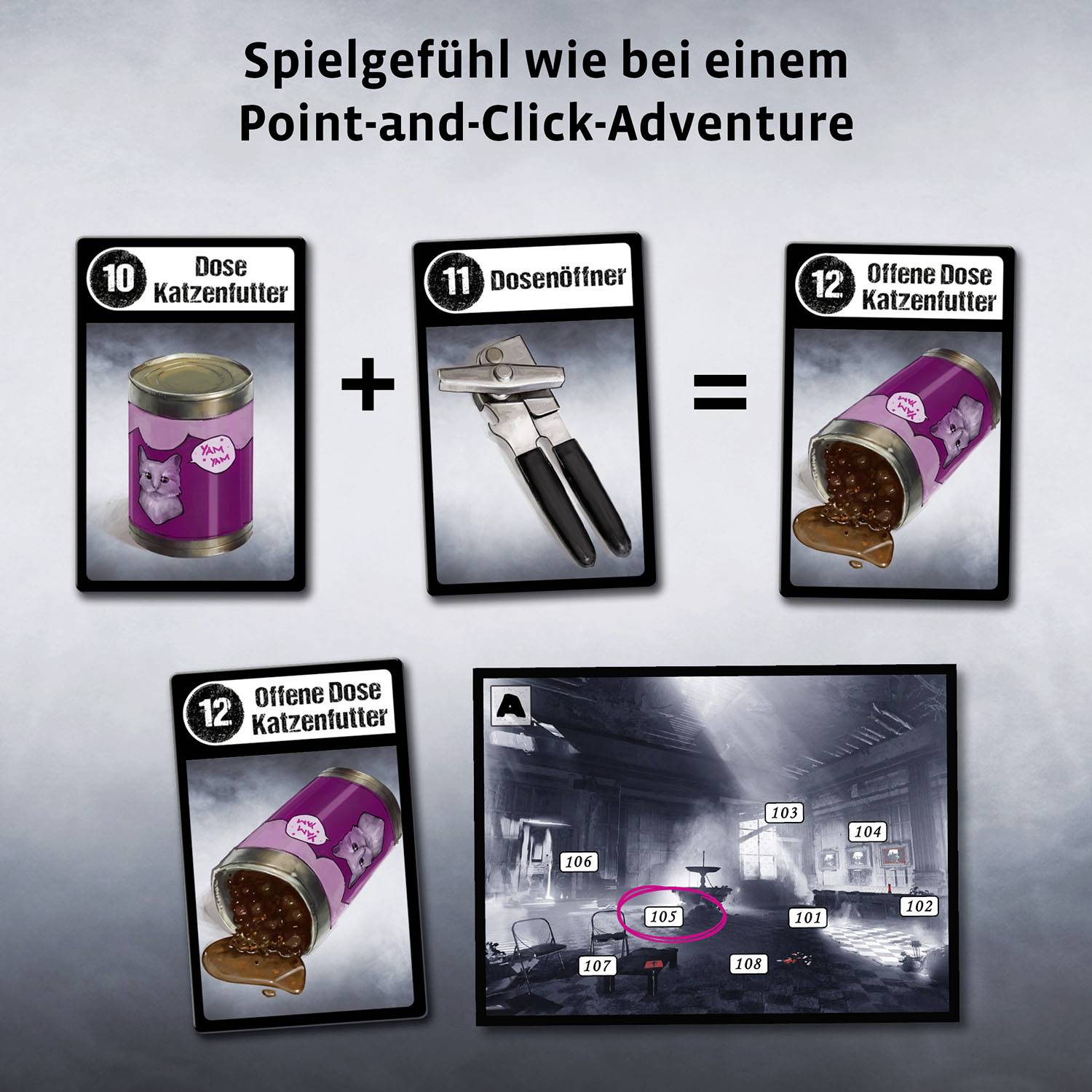 Kosmos Adventure Games - Die Akte Gloom City 695200 Anzahl Spieler (max.): 4