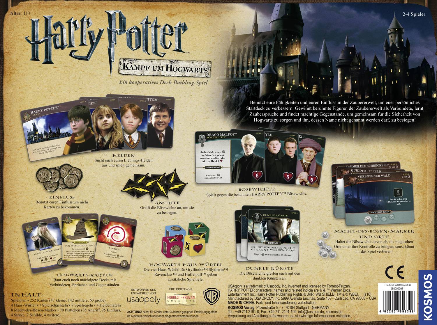 Kosmos Harry Potter - Kampf um Hogwarts 693398 Anzahl Spieler (max.): 4