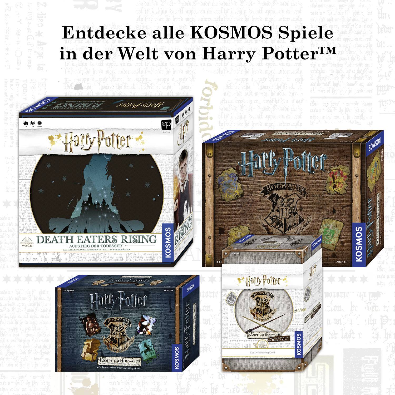 Kosmos Harry Potter Kampf um Hogwarts Deckbuilding Spiel Verteidigung gegen dunkle Künste 2 Spieler