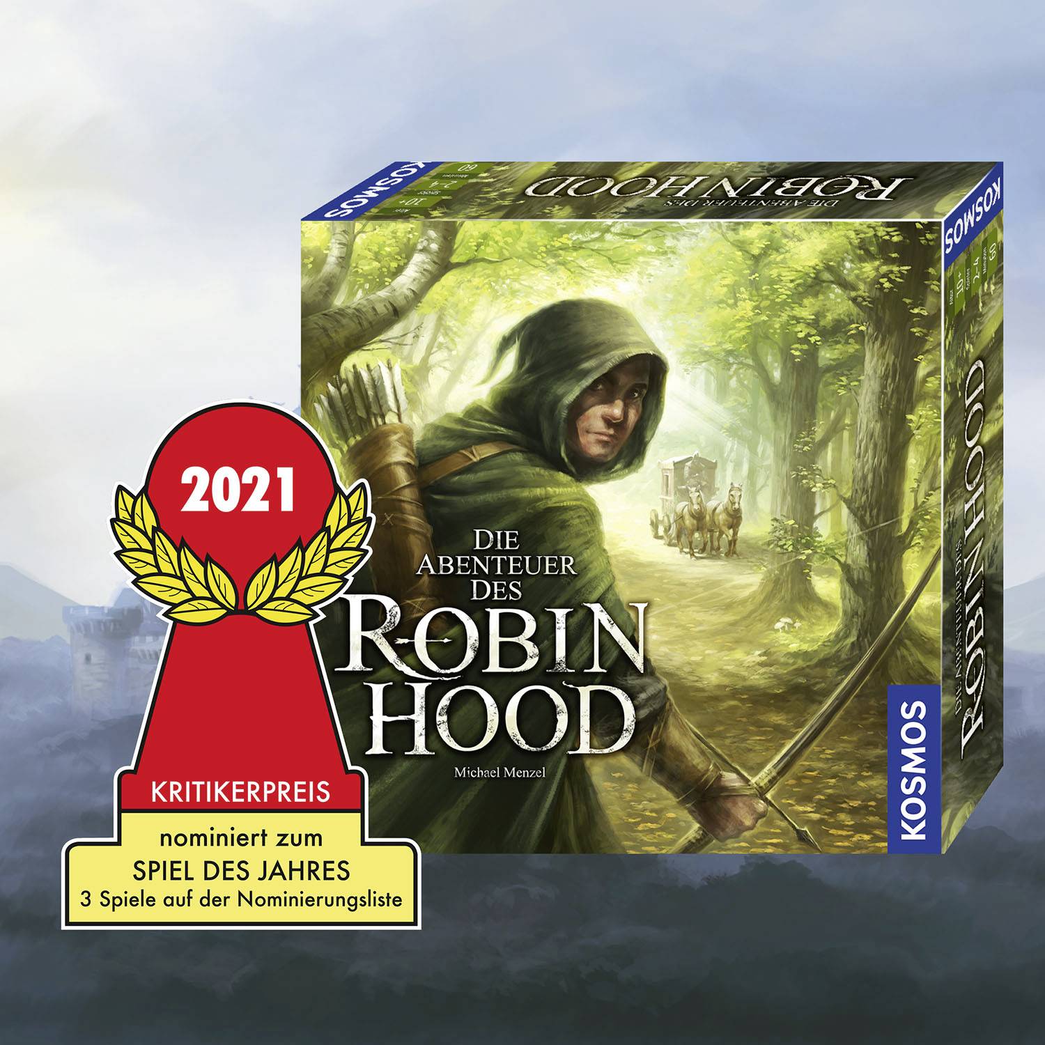 Kosmos Die Abenteuer des Robin Hood 680565 Anzahl Spieler (max.): 4