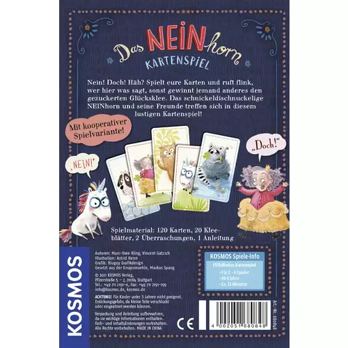 Kosmos 680848 Das NEINhorn - Kartenspiel Kosmos 680848 Das NEINhorn - Kartenspiel