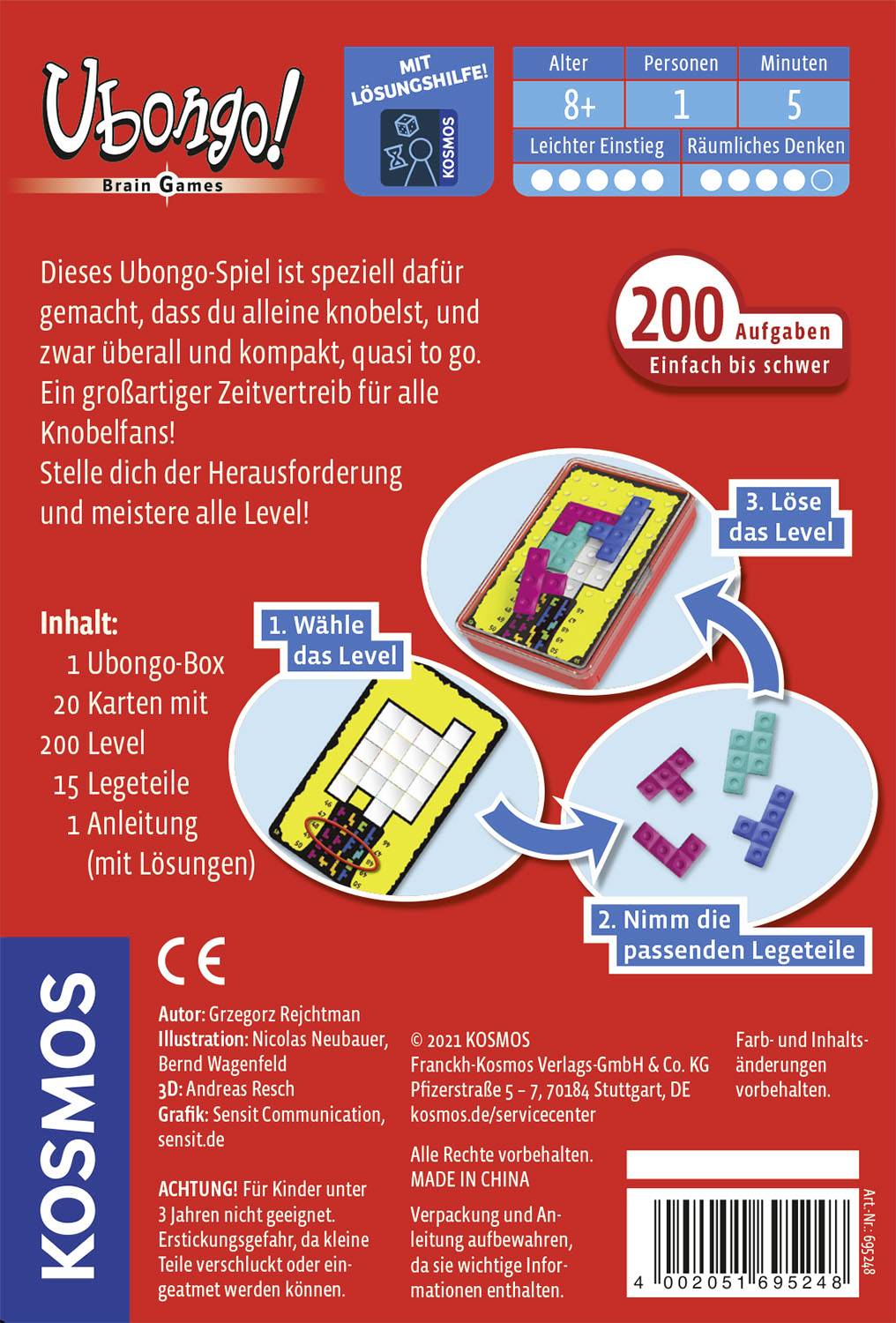 Kosmos 695248 Ubongo - Brain Games