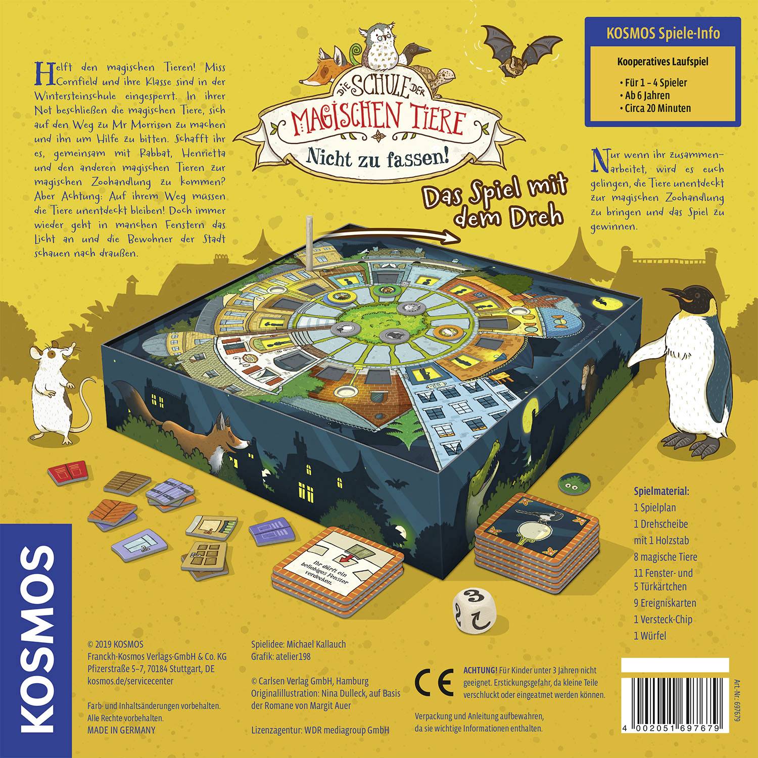 Kosmos 697679 Die Schule der magischen Tiere - Nicht zu fassen