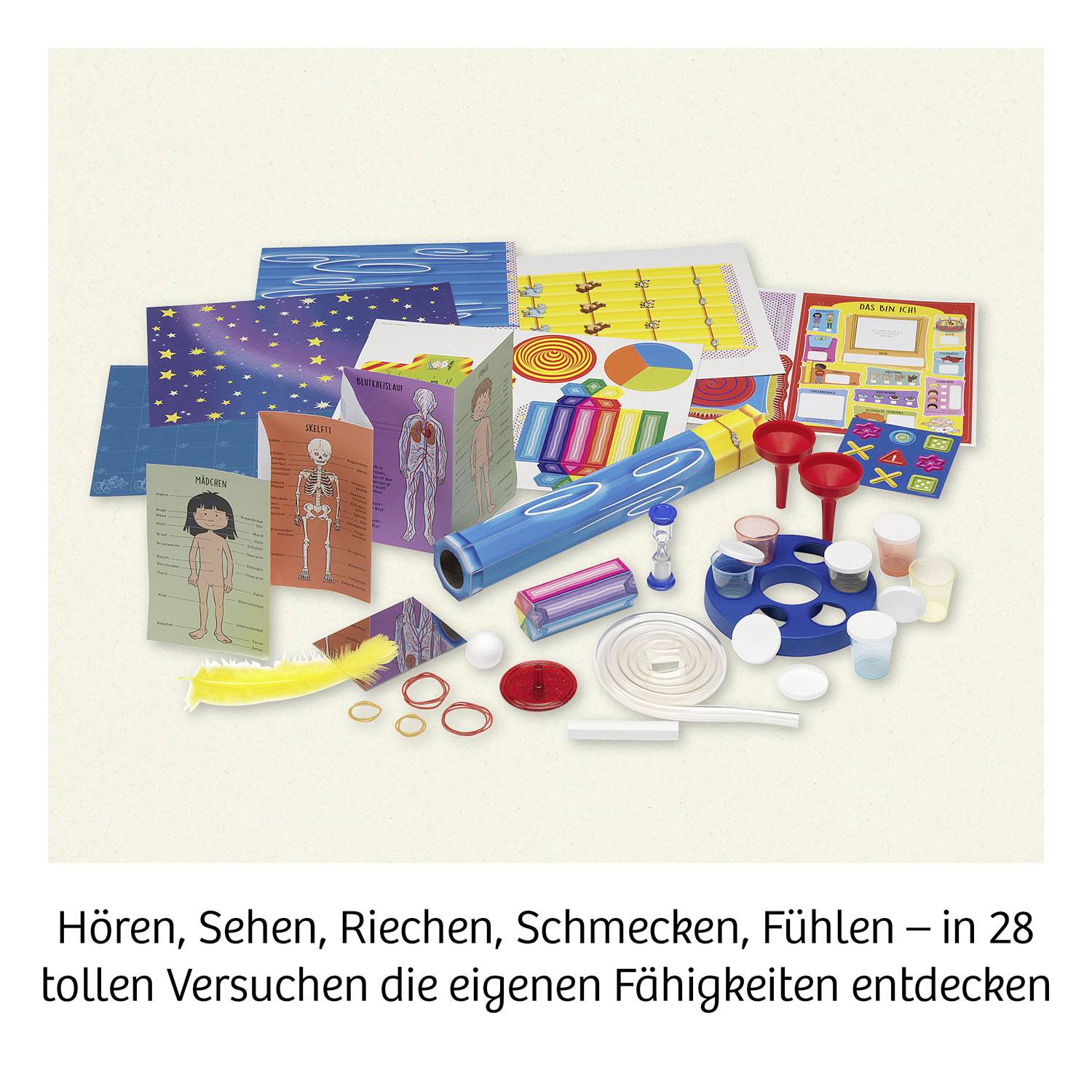 Kosmos 602307 Mein erster Experimentierkasten Körper & Sinne Experimentierkasten ab 5 Jahre