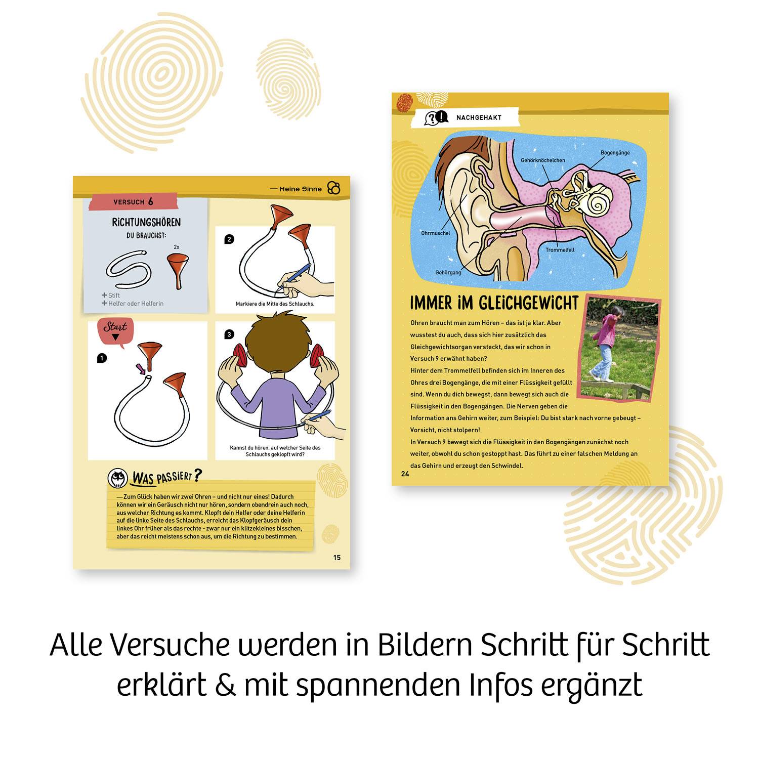 Kosmos 602307 Mein erster Experimentierkasten Körper & Sinne Experimentierkasten ab 5 Jahre