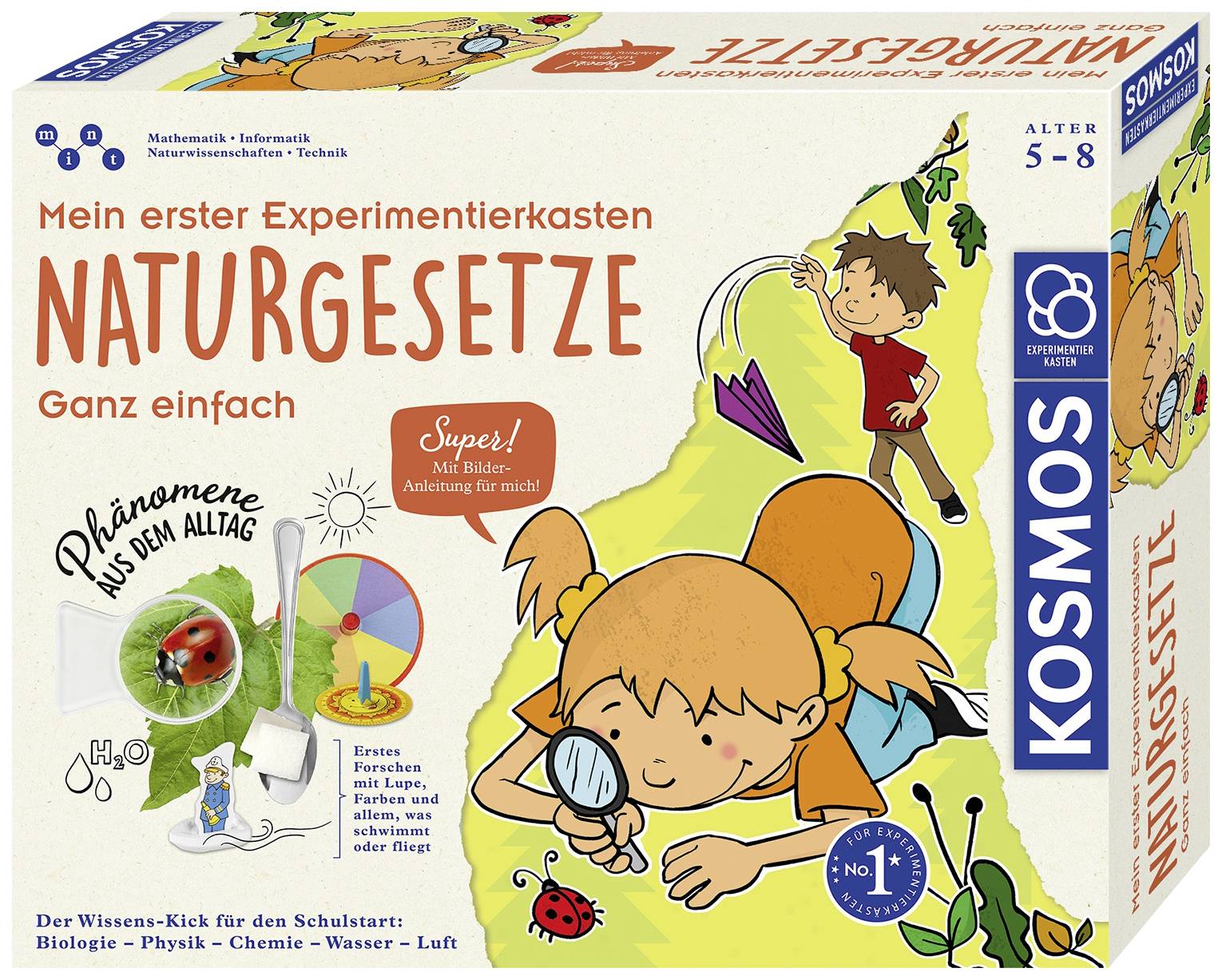 Kosmos 602284 Mein erster Experimentierkasten Naturgesetze Experimentierkasten ab 5 Jahre