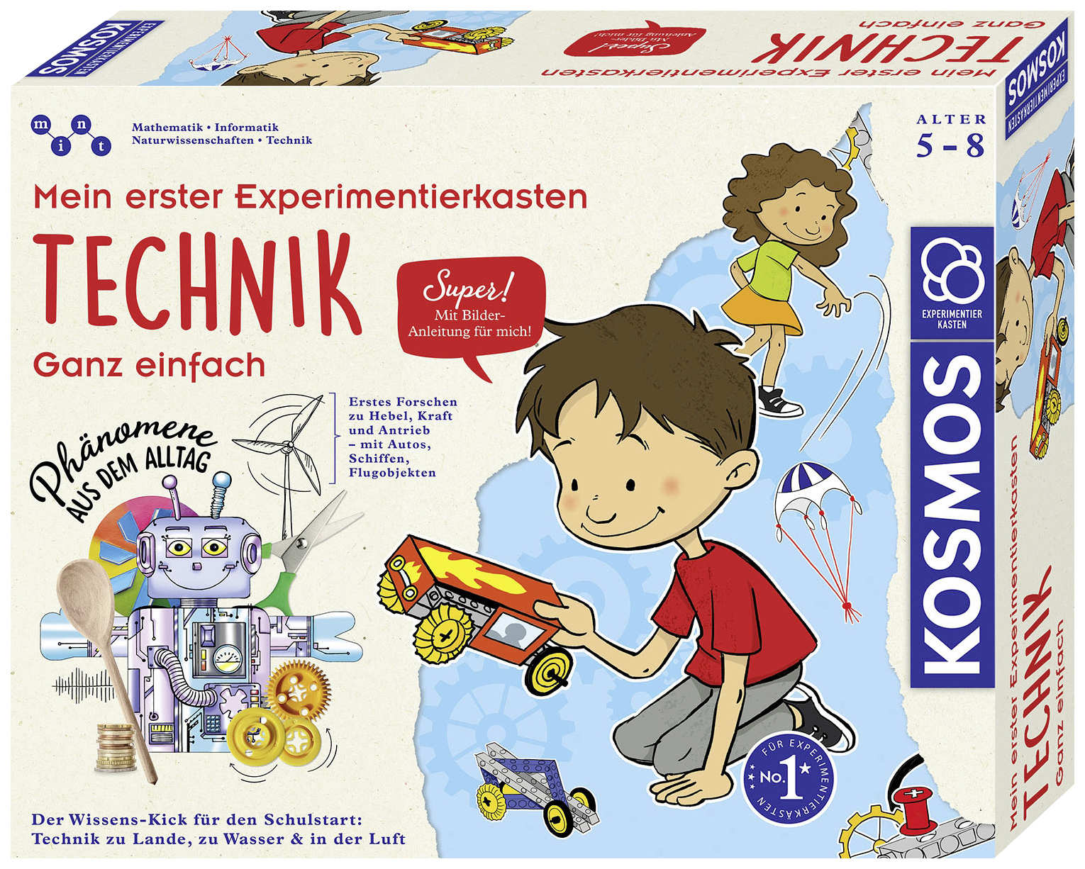 Kosmos 602291 Mein erster Experimentierkasten Technik Experimentierkasten ab 5 Jahre
