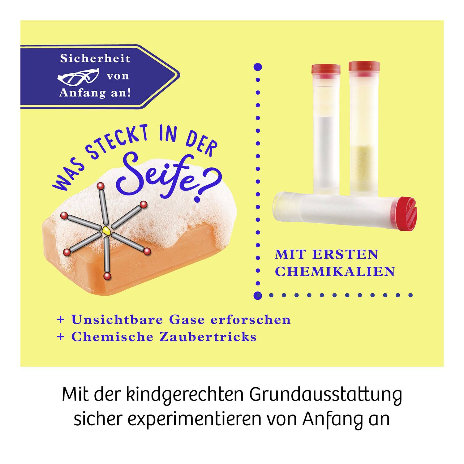 Kosmos Chemielabor C 500 X 645571 Experimentierkasten ab 9 Jahre