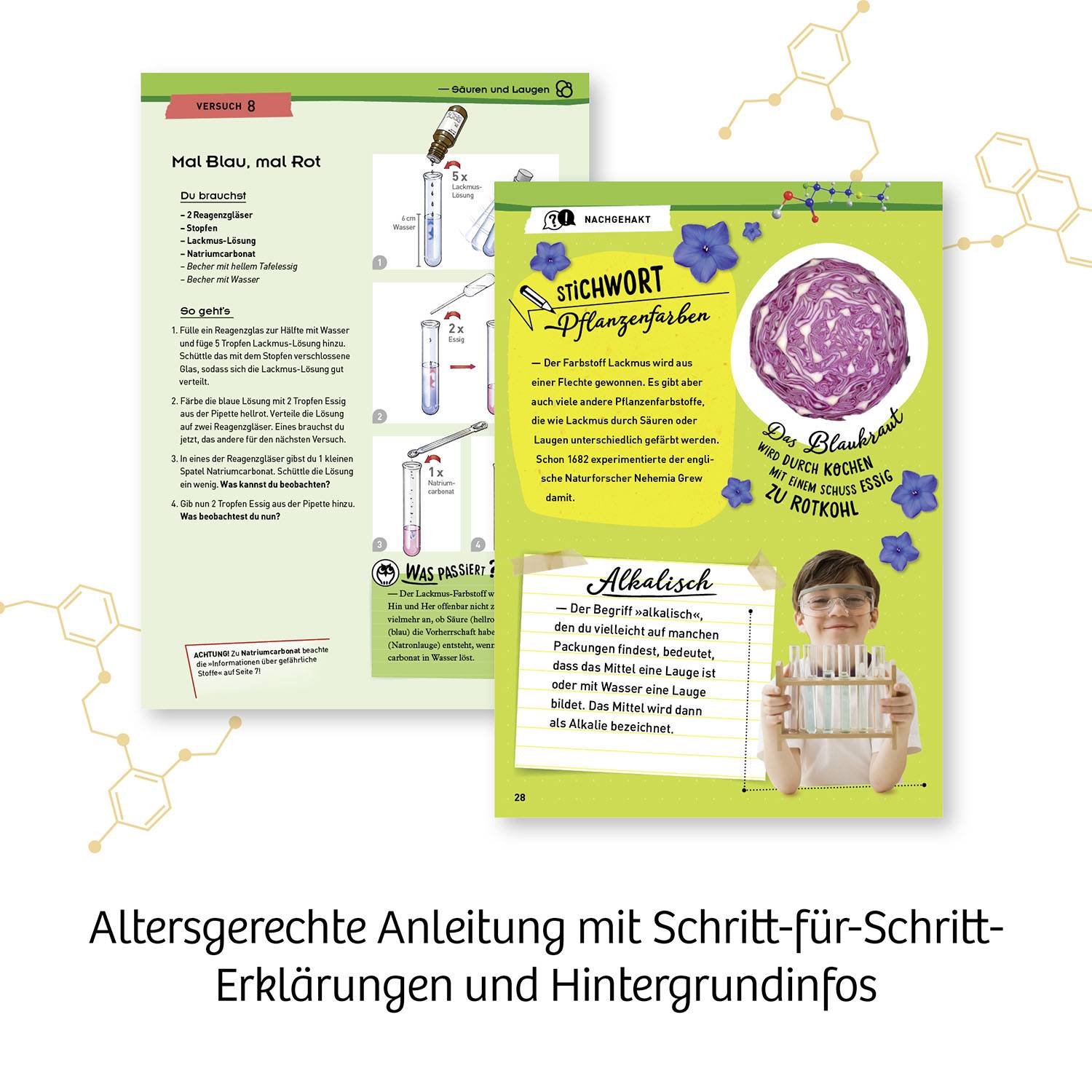 Kosmos Chemielabor C 500 X 645571 Experimentierkasten ab 9 Jahre