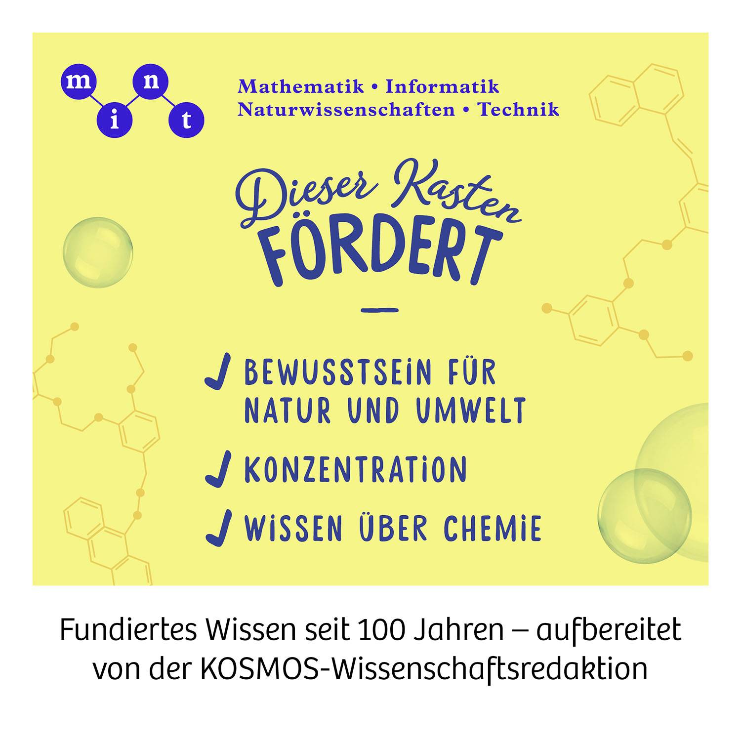 Kosmos Chemielabor C 500 X 645571 Experimentierkasten ab 9 Jahre