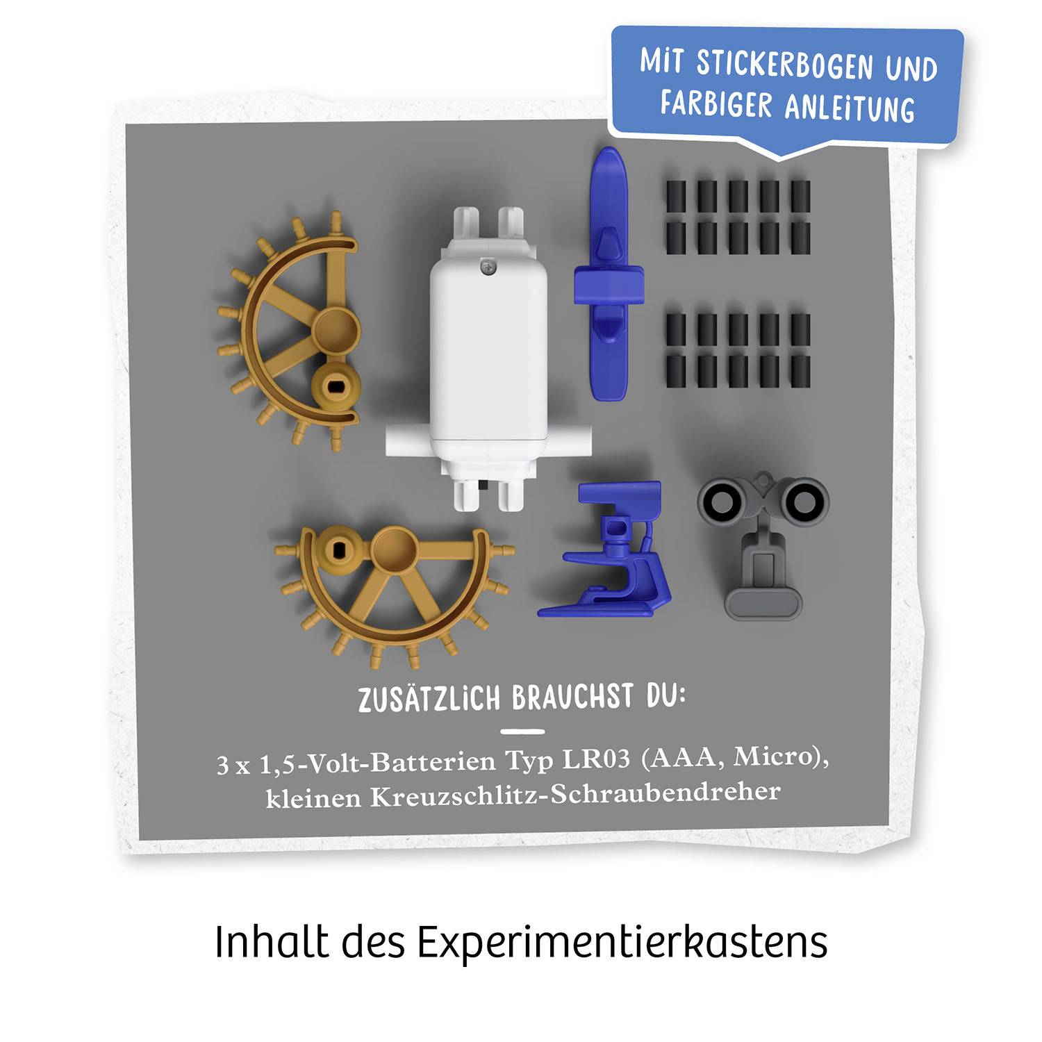 Kosmos Roboter Bausatz ReBotz - Rusty der Crawling-Bot Bausatz 602574