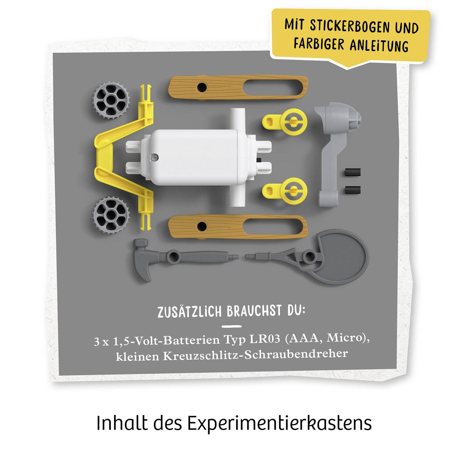 Kosmos Roboter Bausatz ReBotz - Pitti der Walking-Bot Bausatz 602581