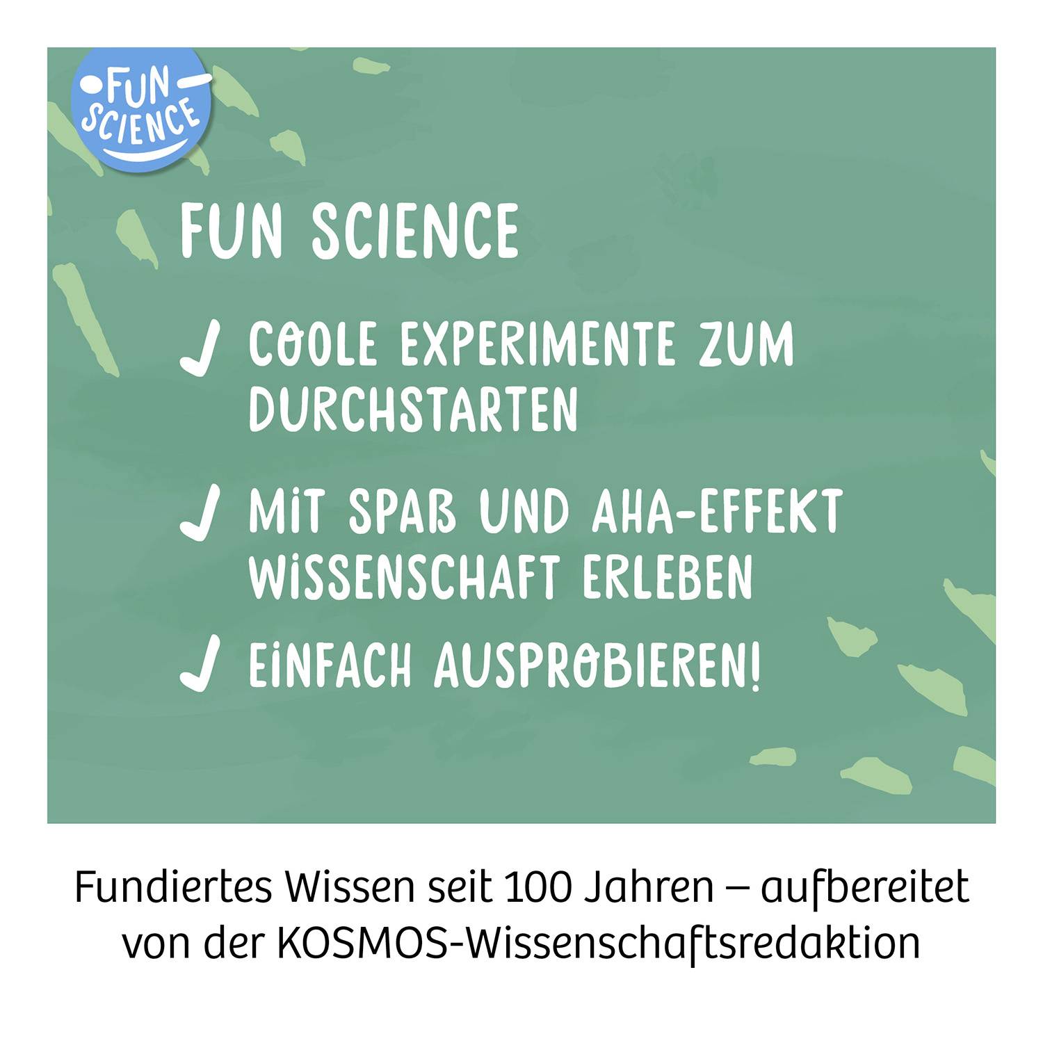 Kosmos 654221 Fun Science 3D-Fingerabdrücke Experimentierkasten ab 8 Jahre