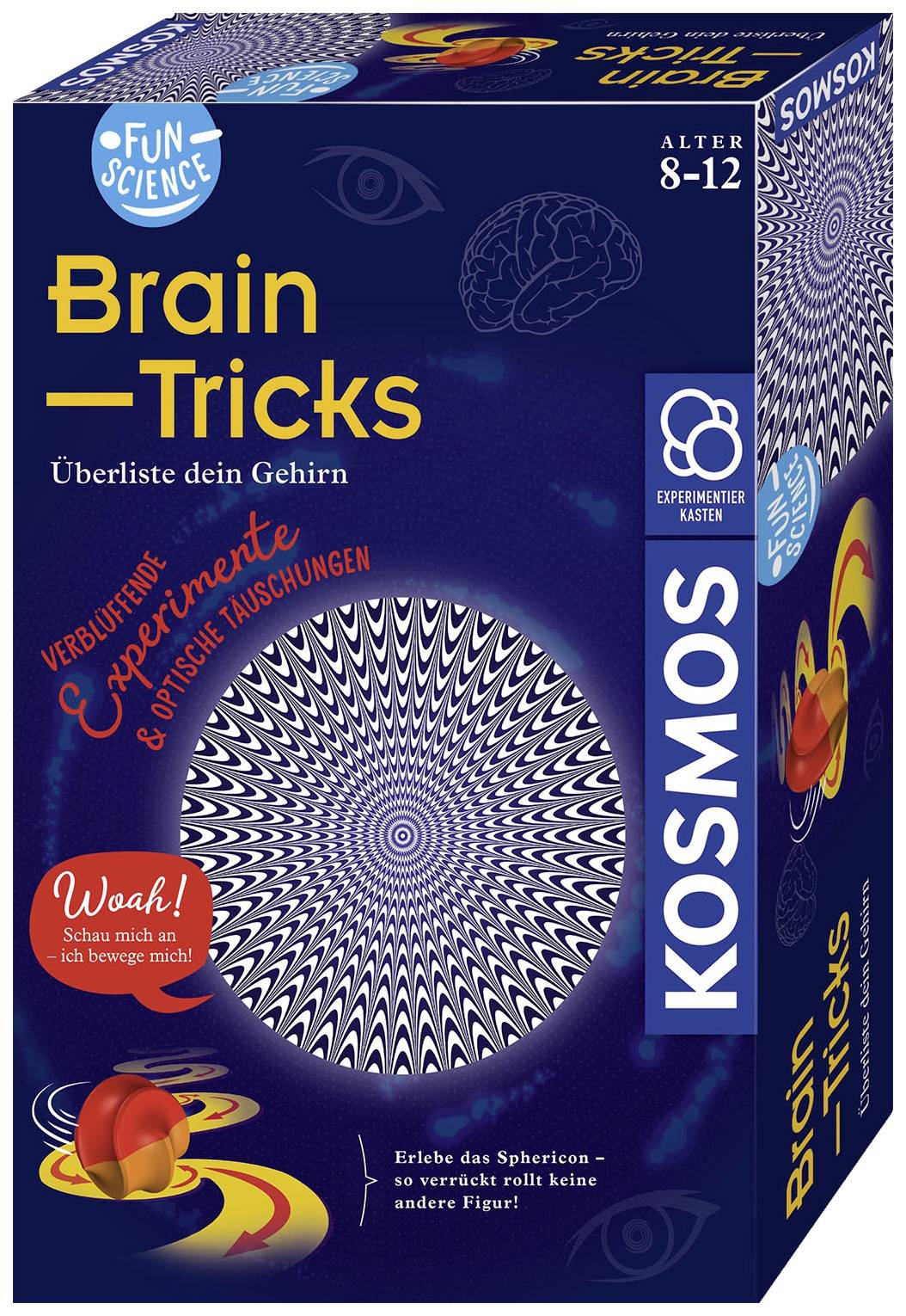 Kosmos 654252 Fun Science Brain Tricks Experimentierkasten ab 8 Jahre