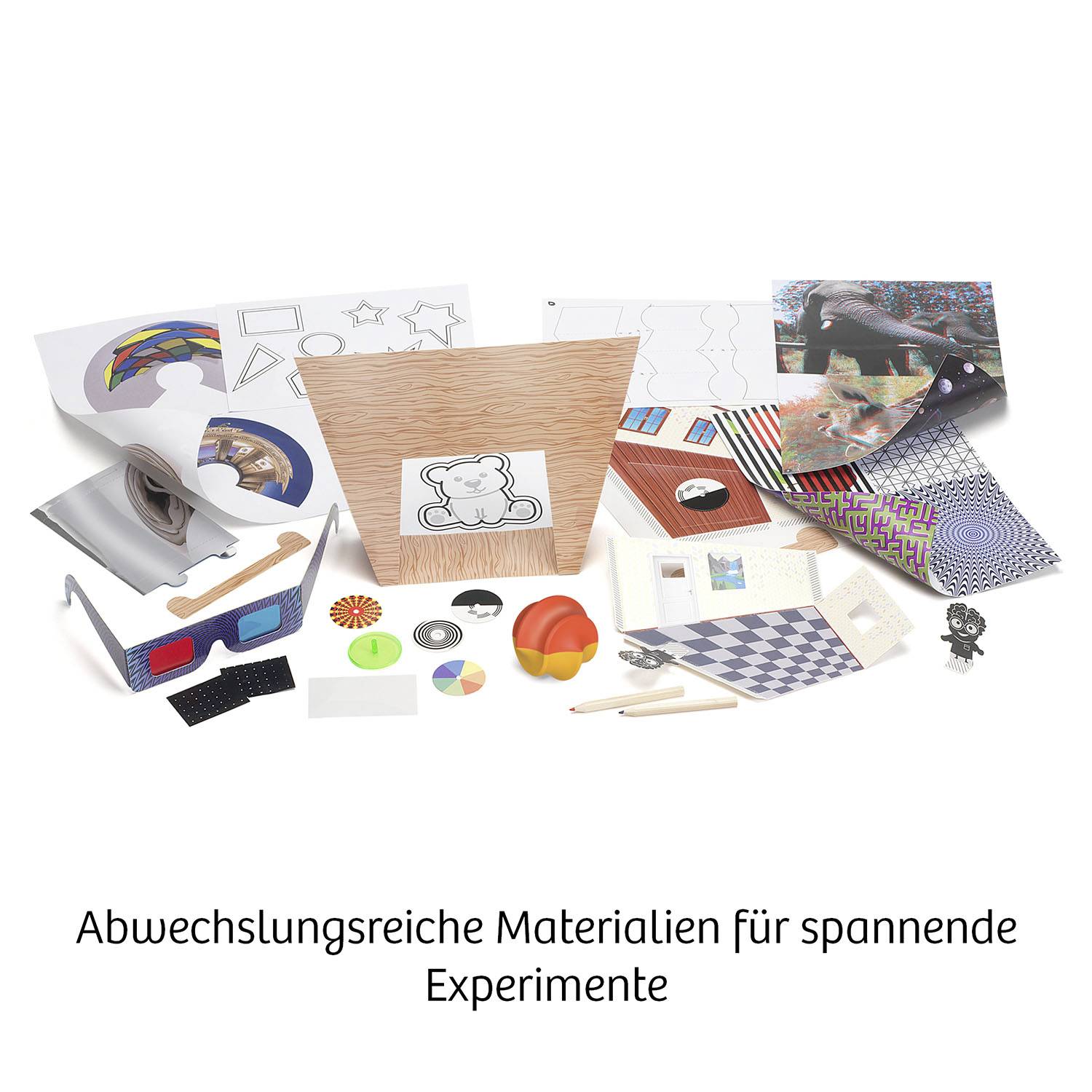 Kosmos 654252 Fun Science Brain Tricks Experimentierkasten ab 8 Jahre