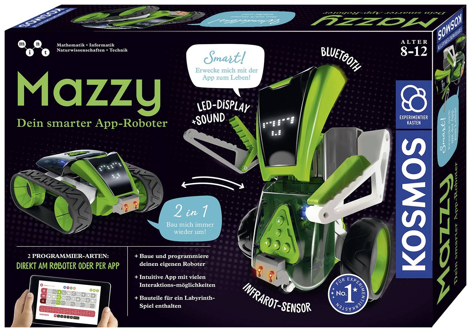 Kosmos Roboter Bausatz Mazzy Bausatz 620691