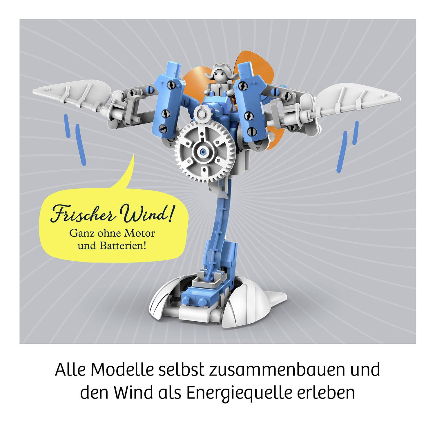 Kosmos Roboter Bausatz Wind Bots Bausatz 621056