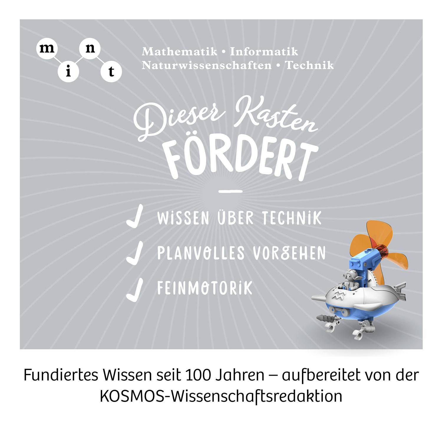 Kosmos Roboter Bausatz Wind Bots Bausatz 621056