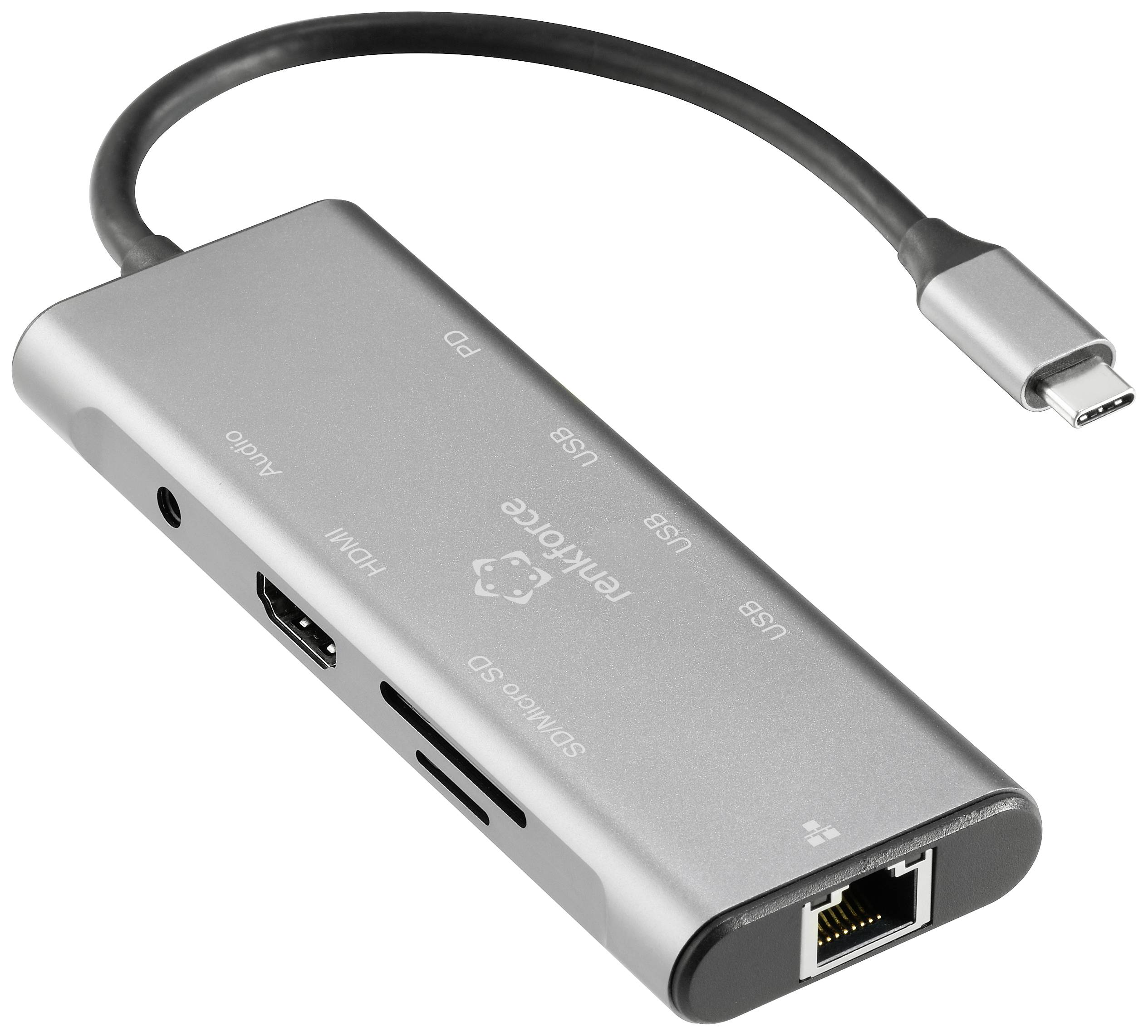 Renkforce RF-DKS-901 USB-C® Dockingstation Passend für Marke: Universal USB-C® Power Delivery