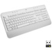 Logitech Signature K650 Bluetooth®, Funk Tastatur Deutsch, QWERTZ Weiß Spritzwassergeschützt