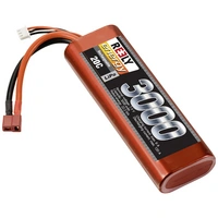 Reely Modellbau-Akkupack (LiPo) 7.4 V 3000 mAh Zellen-Zahl: 2 20 C Stick Hardcase T-Stecksystem Reely Modellbau-Akkupack (LiPo) 7.4 V 3000 mAh Zellen-Zahl: 2 20 C Stick Hardcase T-Stecksystem