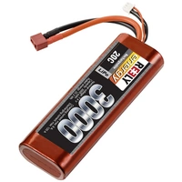 Reely Modellbau-Akkupack (LiPo) 7.4 V 3000 mAh Zellen-Zahl: 2 20 C Stick Hardcase T-Stecksystem Reely Modellbau-Akkupack (LiPo) 7.4 V 3000 mAh Zellen-Zahl: 2 20 C Stick Hardcase T-Stecksystem