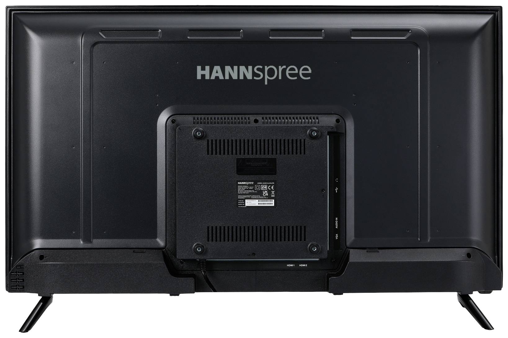 Hannspree HL400UPB LED-Monitor EEK D (A - G) 100.3 cm (39.5 Zoll) 1920 x 1080 Pixel 16:9 9.5 ms HDMI®, VGA, USB-A (USB 2.0), Audio-Line-in VA LED