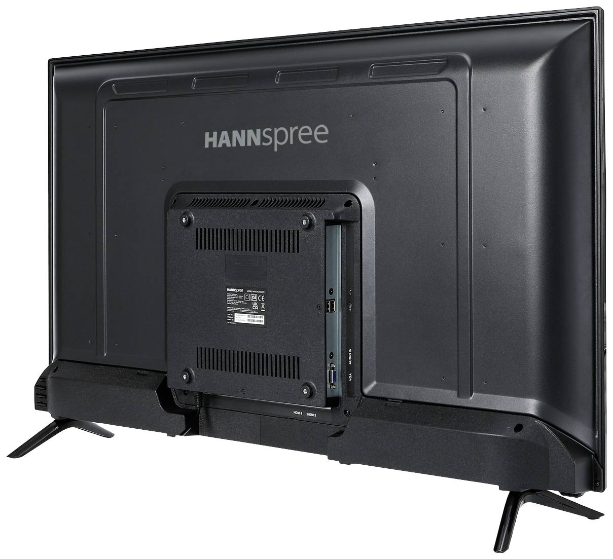Hannspree HL400UPB LED-Monitor EEK D (A - G) 100.3cm (39.5 Zoll) 1920 x 1080 Pixel 16:9 9.5 ms HDMI®, VGA, USB 2.0, Audio-Line-in